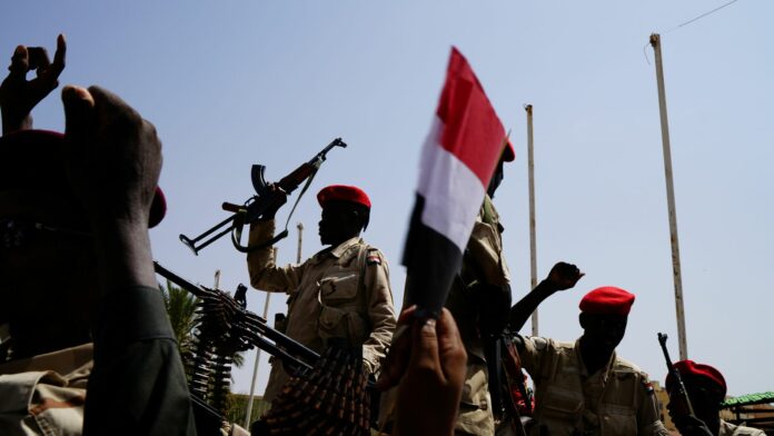 RSF soldiers in Khartoum, Sudan. File pic: Reuters