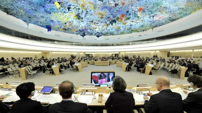 UN Human Rights Council held a meeting. (Photo: UN)